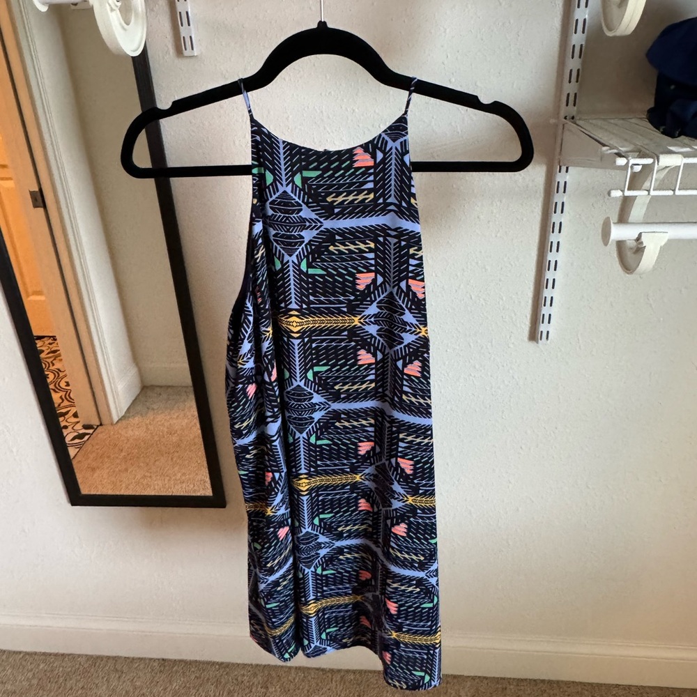 Tyche Multicolor Abstract Dress